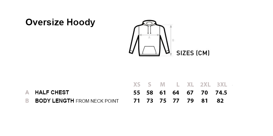 Unisex Oversize Hoodie "Maranatha"