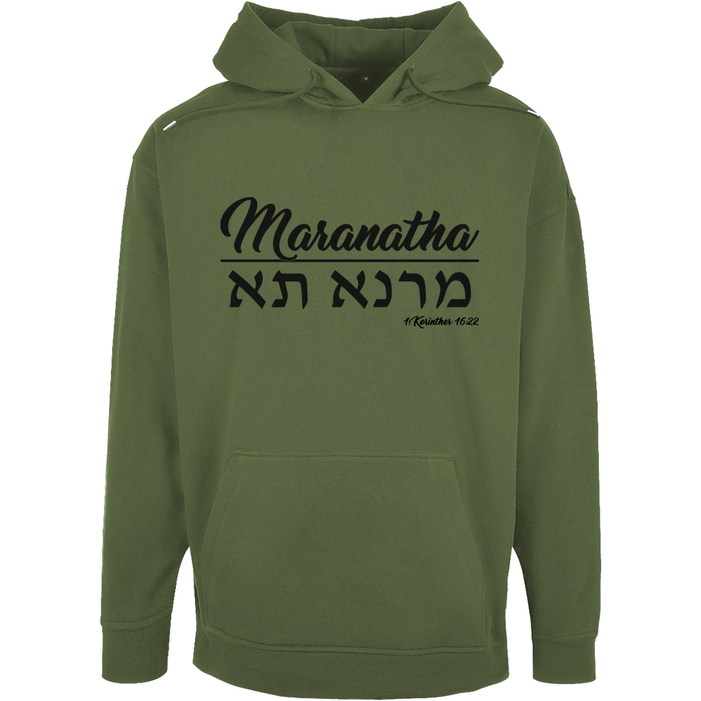 Unisex Oversize Hoodie "Maranatha"