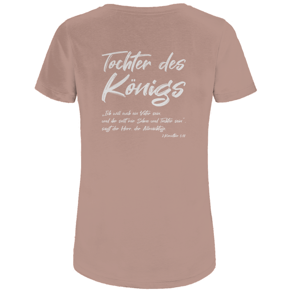Damen Bio T-Shirt "Tochter des Königs"