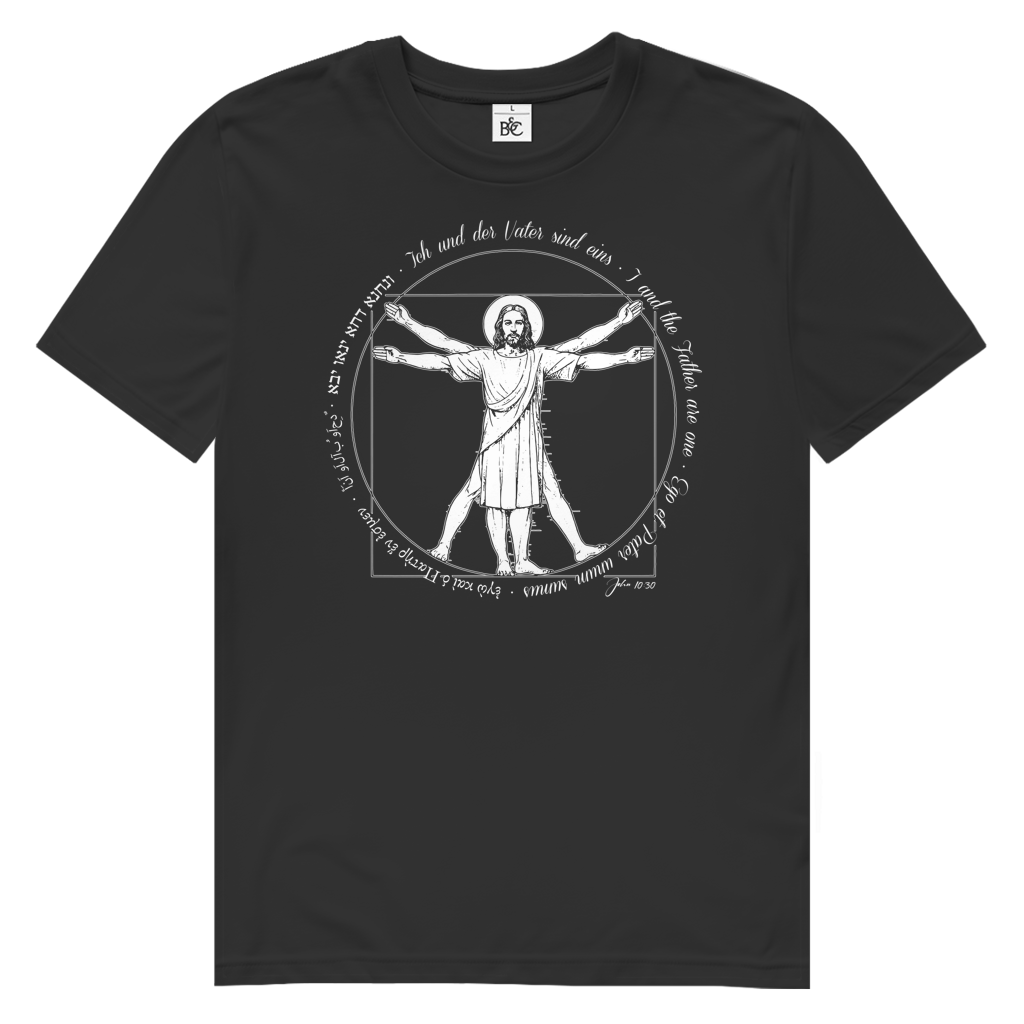 Herren Bio T-Shirt "Johannes 10:30"