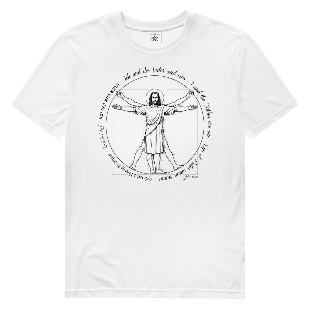 Herren Bio T-Shirt "Johannes 10:30"