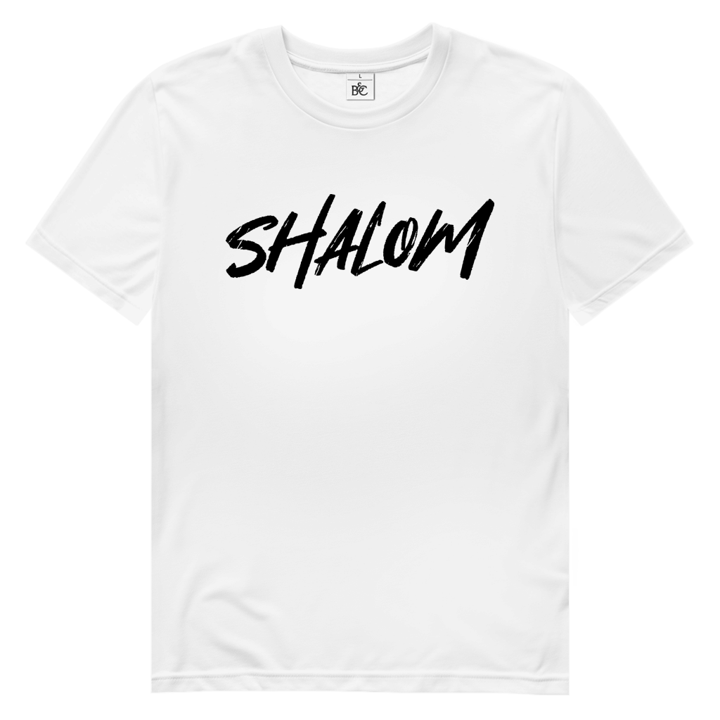 Herren Bio T-Shirt "Shalom"