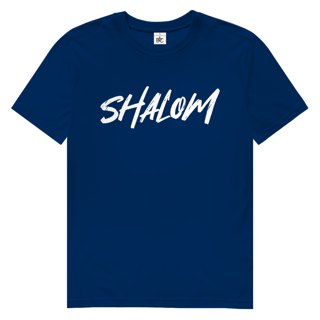Herren Bio T-Shirt "Shalom"