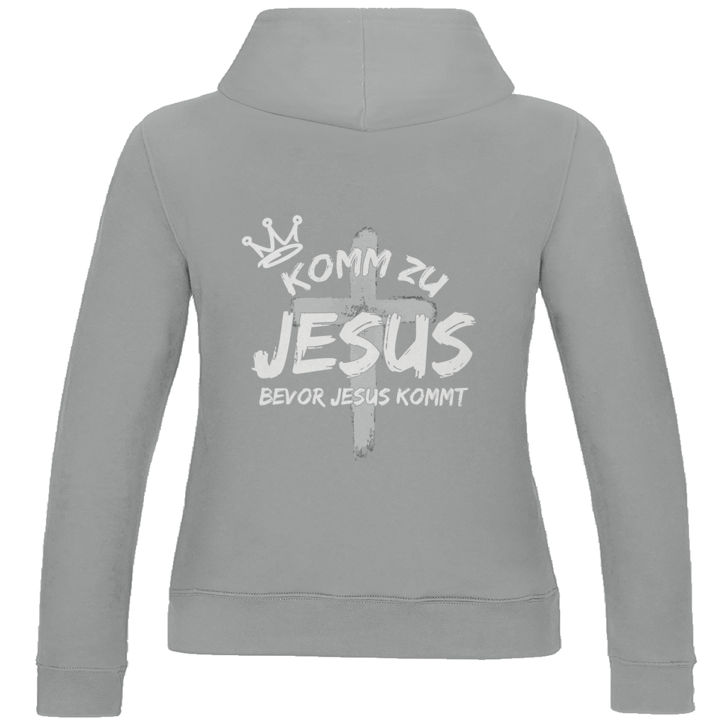 Damen Basic Hoodie "Komm zu Jesus"