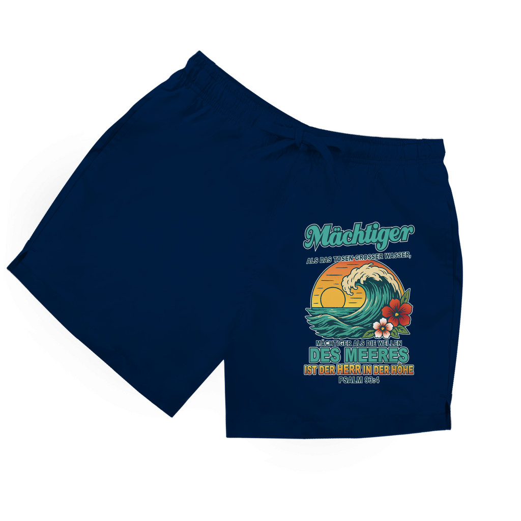 Badehose "Wellen" V2 - Psalm 93:4