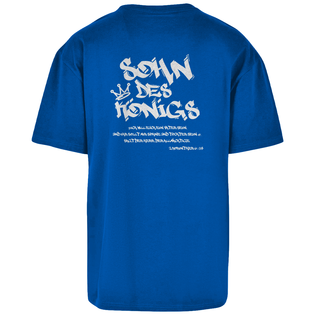 Unisex Oversize T-Shirt "Sohn des Königs" Grafitti