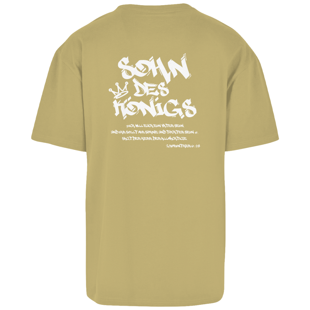Unisex Oversize T-Shirt "Sohn des Königs" Grafitti
