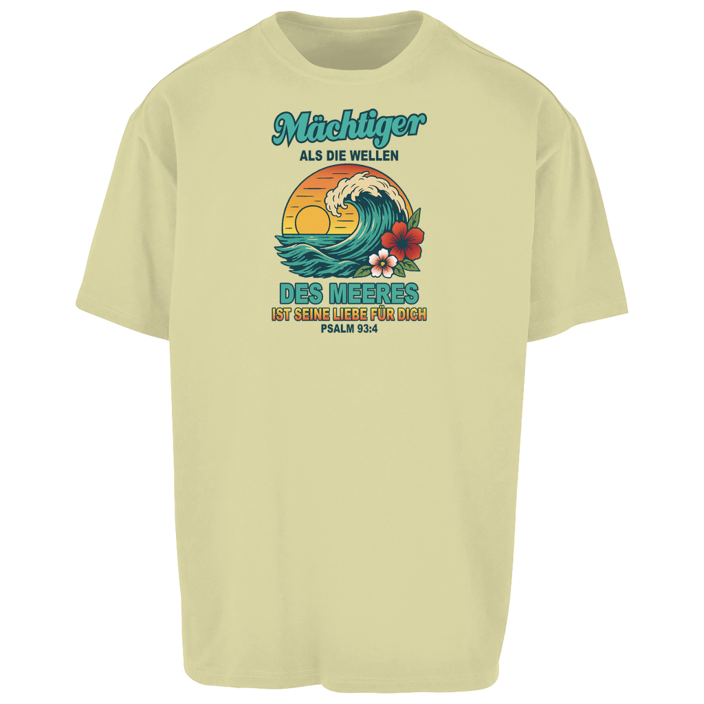 Unisex Oversize T-Shirt "Wellen"