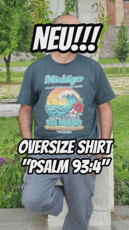 Unisex Oversize T-Shirt "Wellen"